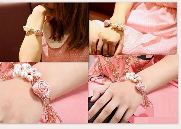 Pulseira rosa