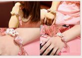 Pulseira rosa